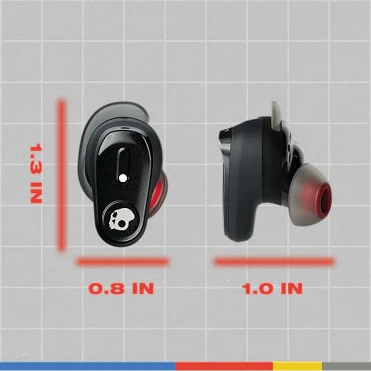 SKULLCANDY Method 360 ANC, In-ear Kopfhörer mit Active Noise Canceling und Sound by Bose, True Black – Bild 10