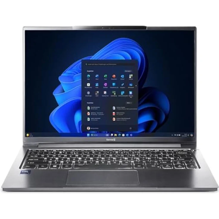 Terra MOBILE 1471L Ultra 7-258V, 14" Notebook mit Intel Core Ultra 7 258V, 32 GB RAM, 1 TB SSD, Wi-Fi 7, Grau – Bild 1