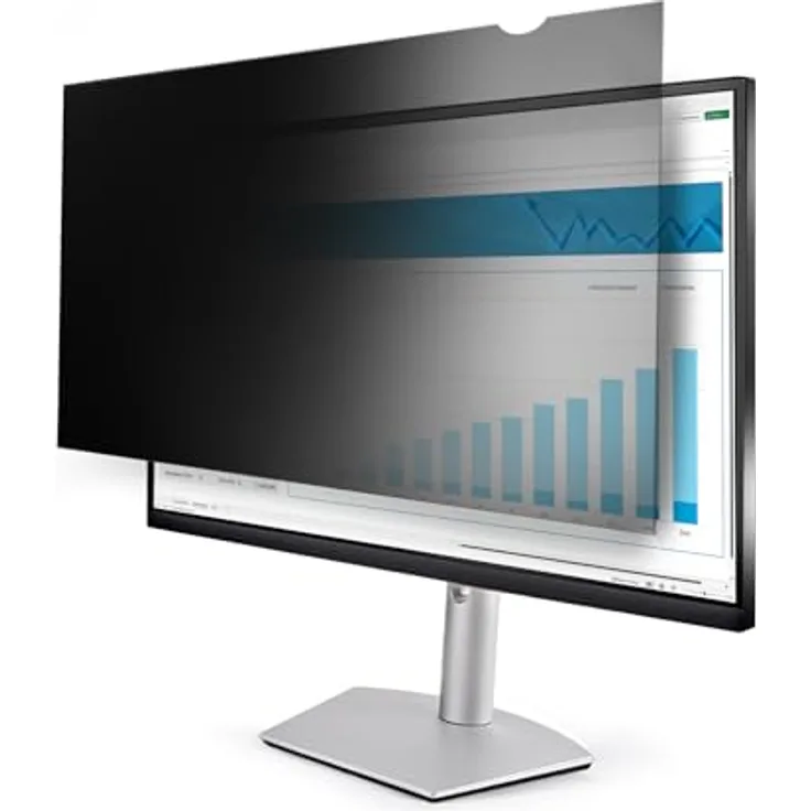 StarTech.com 31,5 Zoll Blickschutzfilter für 16:9 Monitore, Blaulichtfilter, mattschwarz, anti-Fingerprint, +/- 30 Grad Sichtschutz
