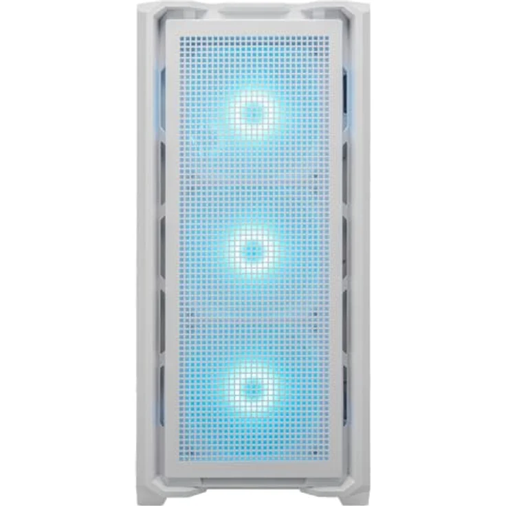 COUGAR MX600 RGB Mesh High Airflow Full Tower Gaming Gehäuse – Weiß mit effizientem Kabelmanagement – Bild 3