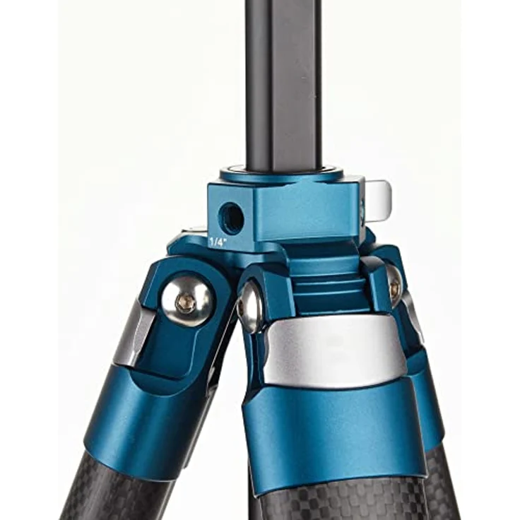 Benro CyanBird Aluminium-Stativ mit 5 Abschnitten und FS20PRO, leicht und kompakt, blau - Preisvergleich – Bild 5