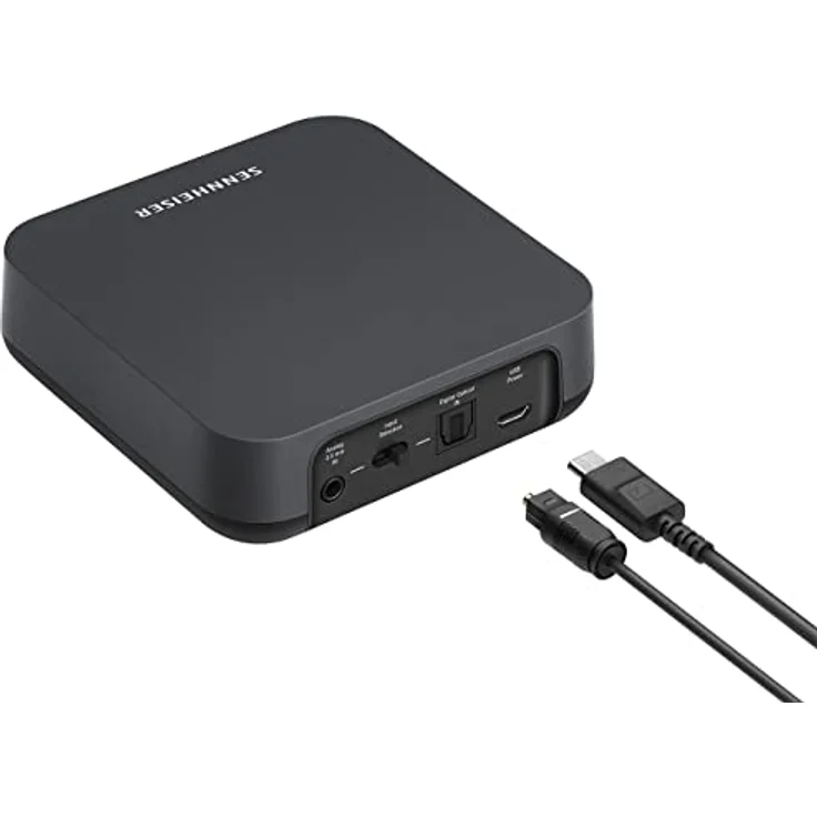Sennheiser BT T100 Bluetooth-Audio-Transmitter für Hi-Fi oder Home Entertainment Schwarz – Bild 4