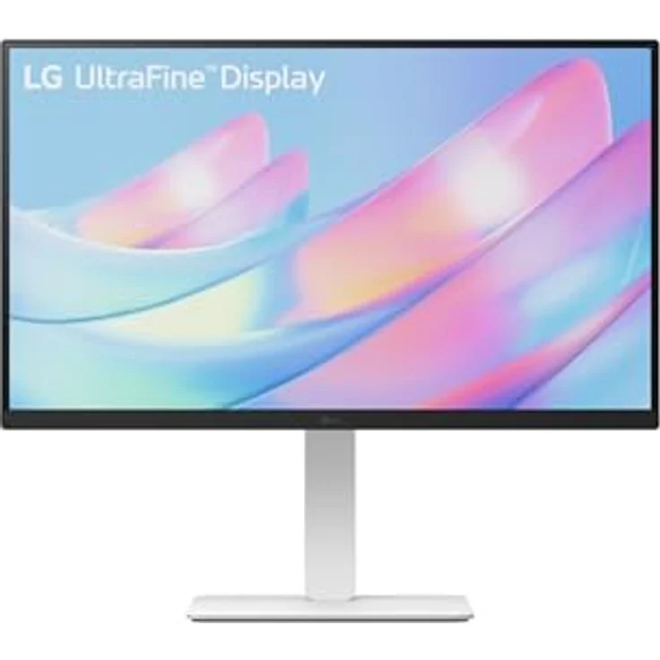LG 27US550-W, 27 Zoll UHD 4K Monitor mit 5 ms Reaktionszeit, IPS-Display, 300 cd/m², HDR10 und verstellbarem Standfuß, weiß – Bild 8