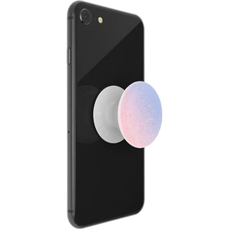 PopSockets PopGrip - Ausziehbarer Sockel und Griff für Smartphones und Tablets mit einem Austauschbarem Top - Glitter Morning Haze – Bild 4