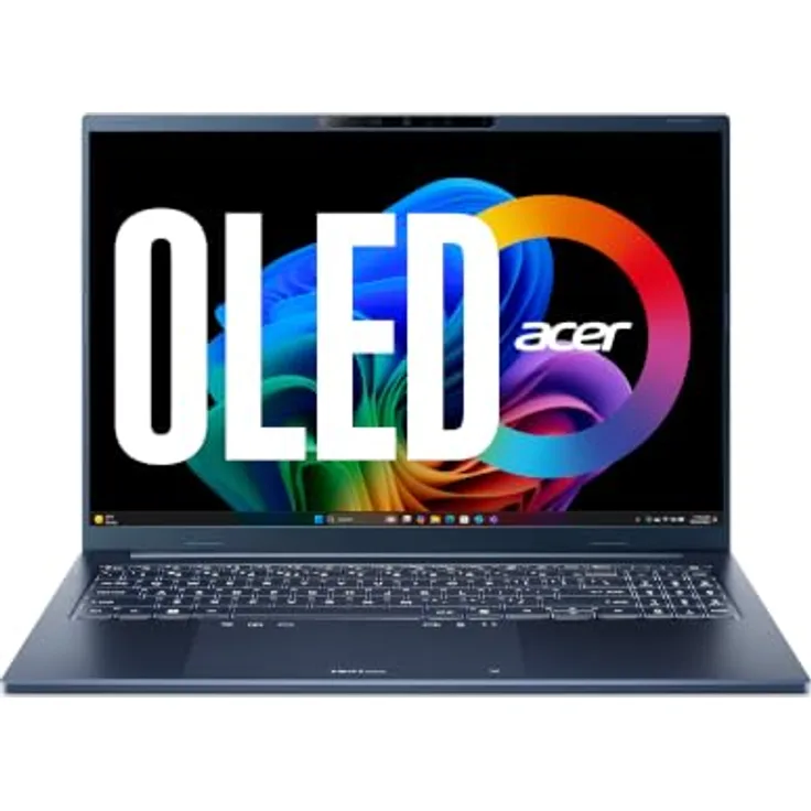 Acer Swift GO 16 AI OLED, Laptop mit Ryzen AI 7, 16GB RAM, 512GB SSD, 16 Zoll WUXGA Display