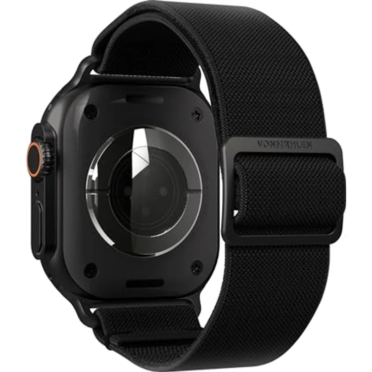 VONMÄHLEN Classic Nylon Loop, verstellbares und wasserbeständiges Nylonarmband für Apple Watch, schweißresistent, robust und komfortabel – Bild 5