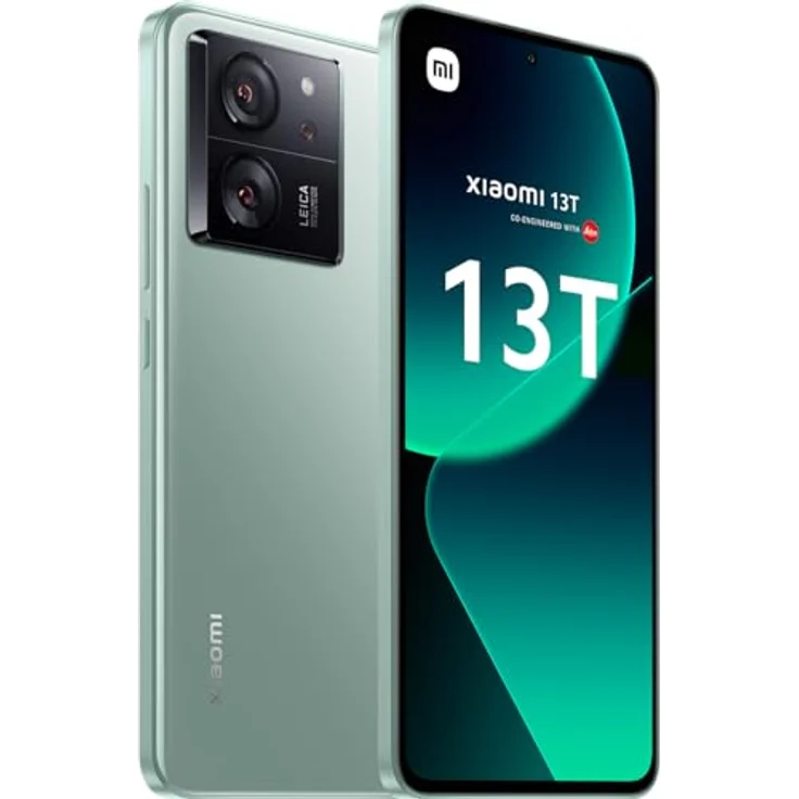 Xiaomi 13T-144Hz AMOLED, 5000mAh 67W, Leica Camera, 8+256GB, Meadow Green – Bild 2