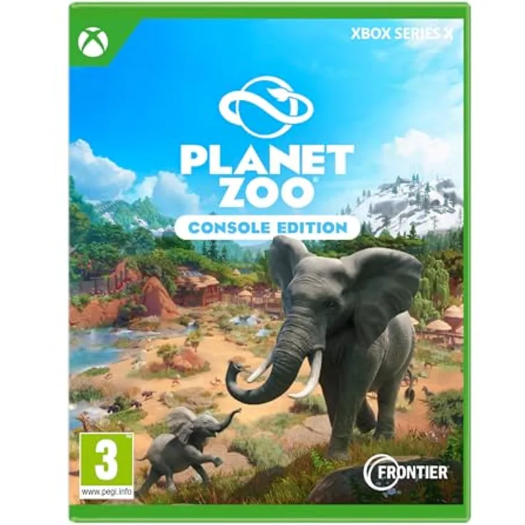 Fireshine Games Planet Zoo: Console Edition (Xbox Series X) - Realistische Tierwelt, kreative Steuerung, vernetzte Community