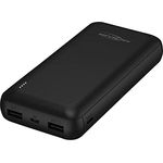 ANSMANN Powerbank 20000mAh – 2-Port Power Bank mit LED Statusanzeige - externer Akku mit 2.1A, tragbares Ladegerät kompatibel mit Apple iPhone, iPad, Samsung, Huawei, Xiaomi, etc