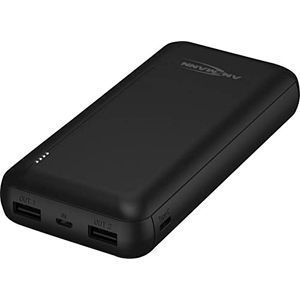 Bild für ANSMANN Powerbank 20000mAh – 2-Port Power Bank mit LED Statusanzeige