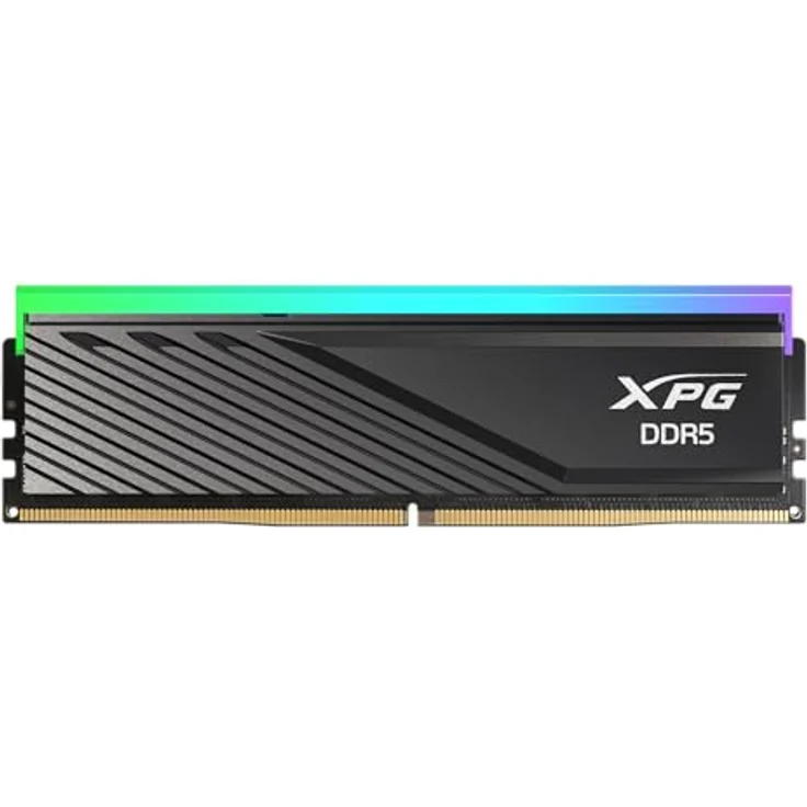 XPG Lancer Blade RBG DDR5 6000MHz CL30 48GB (2x24GB) PC5-48000 RAM 288-Pins UDIMM Desktop Memory Kit Black Heatsink (AX5U6000C3024G-DTLABRBK) – Bild 2