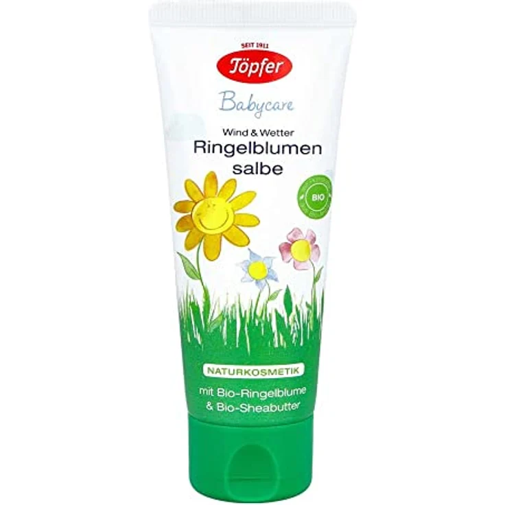 TÖPFER GmbH babycare wind&wetter Ringelblumensalbe 75ml, freiverkäuflich – Bild 2