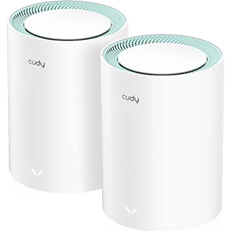 Cudy AC1200 Gigabit Whole-Mesh-WLAN-System, Dualband, WLAN-Extender, Gigabit-Ports, High-Gain-Antennen, VPN, Cloudflare, Verbindung von bis zu 100 Geräten, M1300 2er-Pack – Bild 1