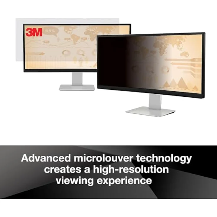 3M PF19.0W Blickschutzfilter Standard für Desktops 48,3 cm Weit (entspricht 19,0'' Weit) 16:10 – Bild 8