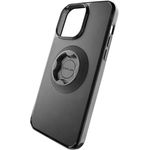 Interphone - QUIKLOX Modular System - Motorrad Handyhalter - Spezielle iPhone 13 PRO MAX-Hülle für Quiklox-Lenker oder Spiegelvorbauten – Schnellverschlusshaken