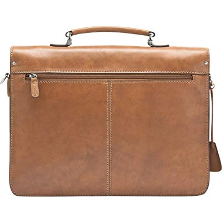 Picard, Männermappen, Aktentasche aus der Serie Toscana, in der Farbe Cognac/Braun, aus naturbelassenem Leder, mit Tragegurt 8324636215 – Bild 3