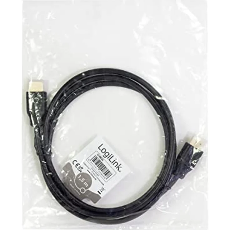 HDMI-Kabel LogiLink Ethernet A -> A St/St 1.50m sw – Bild 9