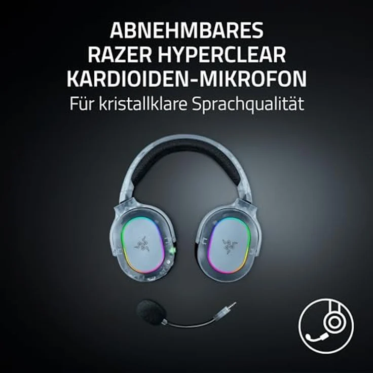Razer Barracuda X Chroma, Kabelloses Gaming Headset mit RGB-Beleuchtung, Weiss – Bild 6