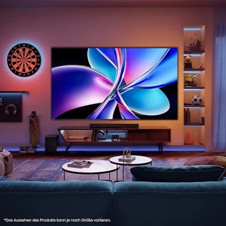 Hisense 100E7Q Pro 100" UHD QLED TV, 144Hz, Dolby Atmos, AI-Upscaling, Gaming-Modus, VIDAA Smart-TV – Bild 9
