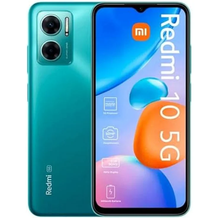 Xiaomi Redmi 10 5G 128GB/4GB RAM Dual-SIM aurora-green – Bild 2