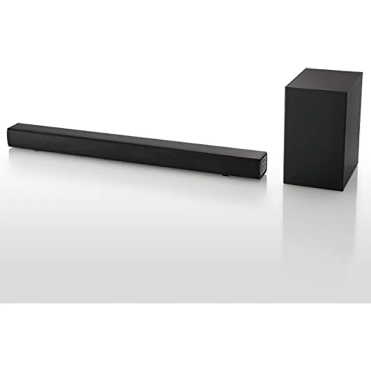 Panasonic SC-HTB150 Soundbar (kabellos und kabellos mit kabellosem Subwoofer, 2.1 Kanäle, Soundbar-Lautsprecher, 100 W, Bass Reflex, HDMI), Schwarz – Bild 2