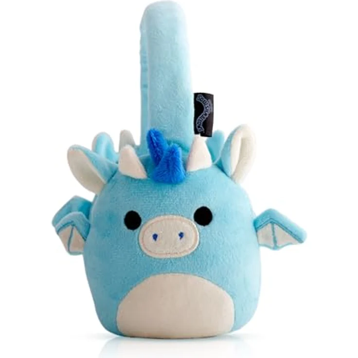 Squishmallows Tatiana The Dragon Plüsch-Bluetooth-Kopfhörer mit integriertem Mikrofon, 10 Meter Bluetooth-Reichweite, Lautstärkeregler, weiche Plüschkissen - Offizielles Lizenzprodukt, Drachen-Design – Bild 3