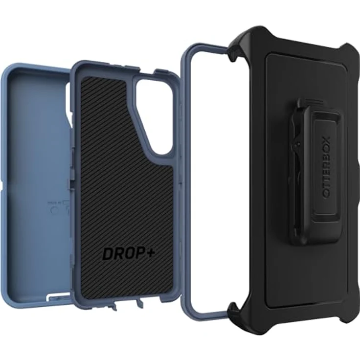 OtterBox Defender Hülle für Samsung Galaxy S24+, Stoßfest, Sturzsicher, Ultra-robust, Schützende Hülle, 5x getestet nach Militärstandard, Blau – Bild 2