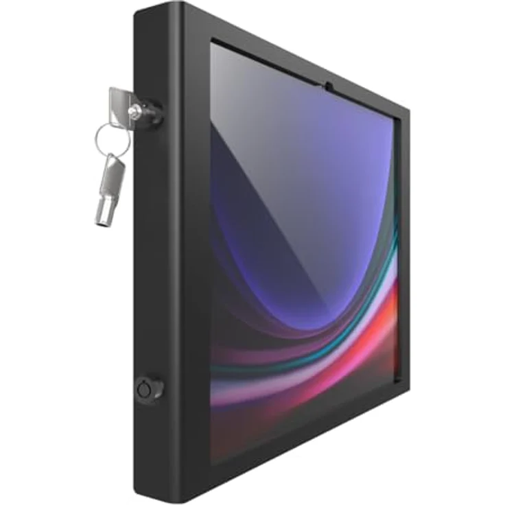 Compulocks 146GUAPXB Sicherheitsgehäuse für Samsung Galaxy Tab S9 Ultra 37,1 cm (14,6"), Wandhalterung, schwarz, abschließbar aus Stahl – Bild 3