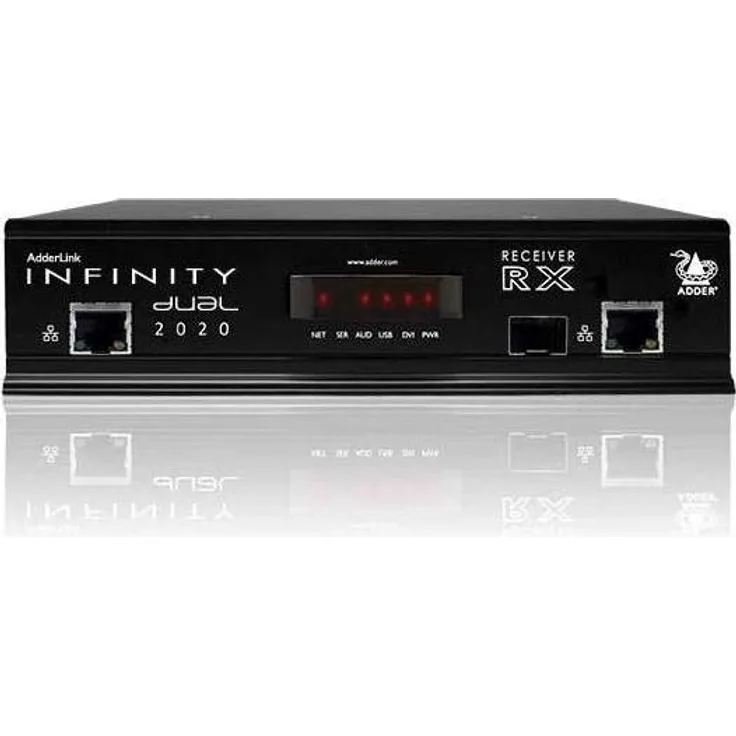Adder Link Infinity Dual, Dual Head KVM Switch, 2 Port für nahtloses Switching
