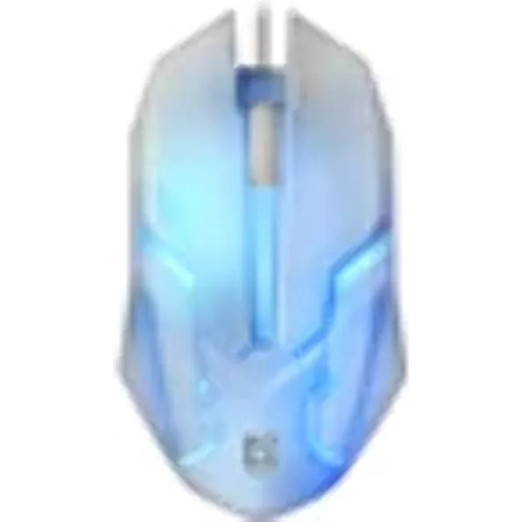 Defender Computer Gaming Maus, Farbwechsel und verdrahtet, am besten für PC und Laptop Gamer, 7-farbige Hintergrundbeleuchtung, geripptes Scrollrad, ergonomische Form, geeignet für lange Arbeitszeiten