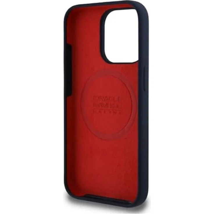 Red Bull RBHMP15L24SIHSRV iPhone 15 Pro 6.1" Hardcase aus Navy-Silikon mit Horizontal-Logo und MagSafe, Smartphone Hülle, Blau – Bild 7