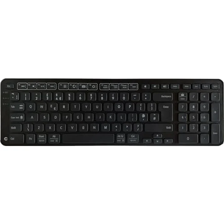Contour Balance Keyboard Wireless Black - UK - Tastatur – Bild 2