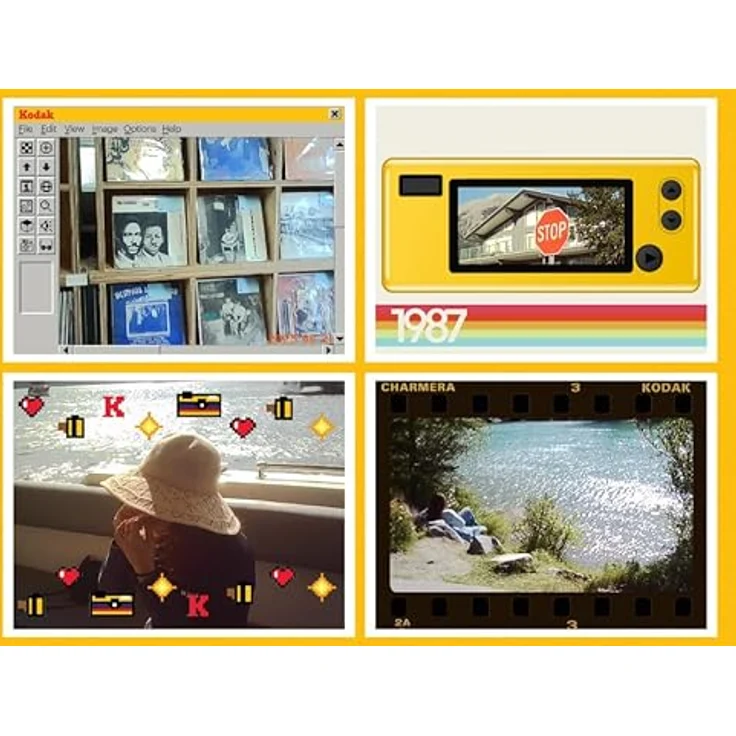 Kodak Charmera Kompaktkamera, 1,6 MP, 1440 x 1080 Pixel, Mehrfarbig – Bild 7