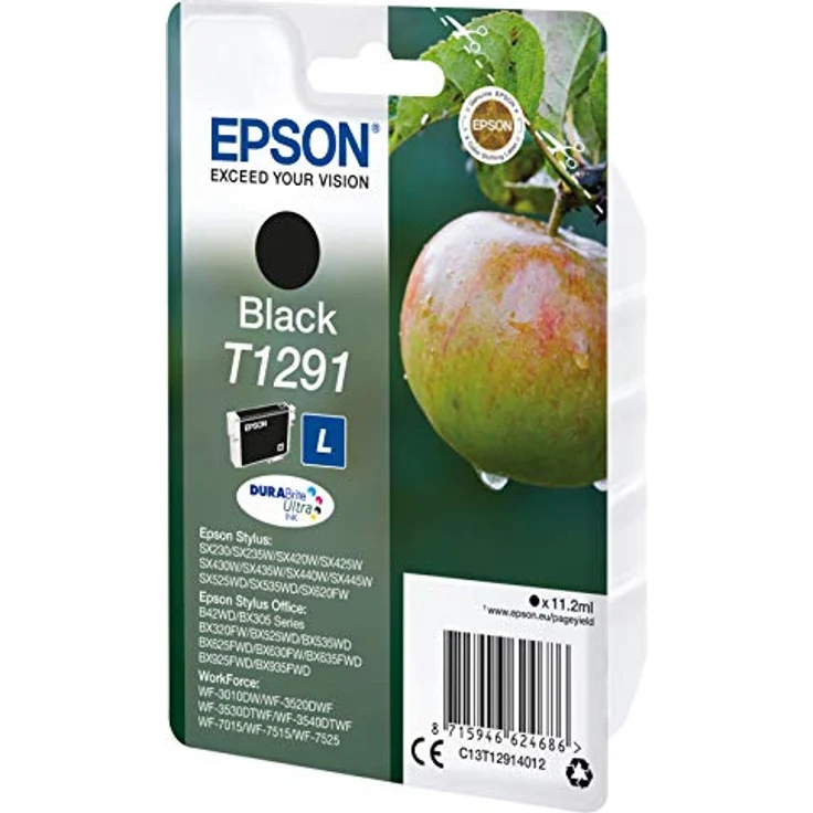 Epson T1291 / C 13 T 12914022 Tintenpatrone schwarz original – Bild 3