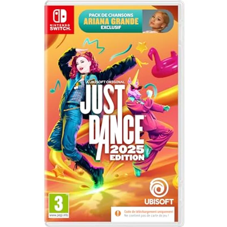 Ubisoft Just Dance 2025 CIB Standard Edition, Nintendo Switch Spiel mit 40 neuen Liedern und Trainingsmodus