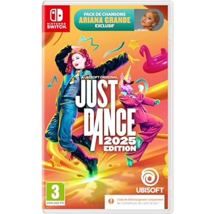 Ubisoft Just Dance 2025 CIB Standard Edition, Nintendo Switch Spiel mit 40 neuen Liedern und Trainingsmodus – Bild 1