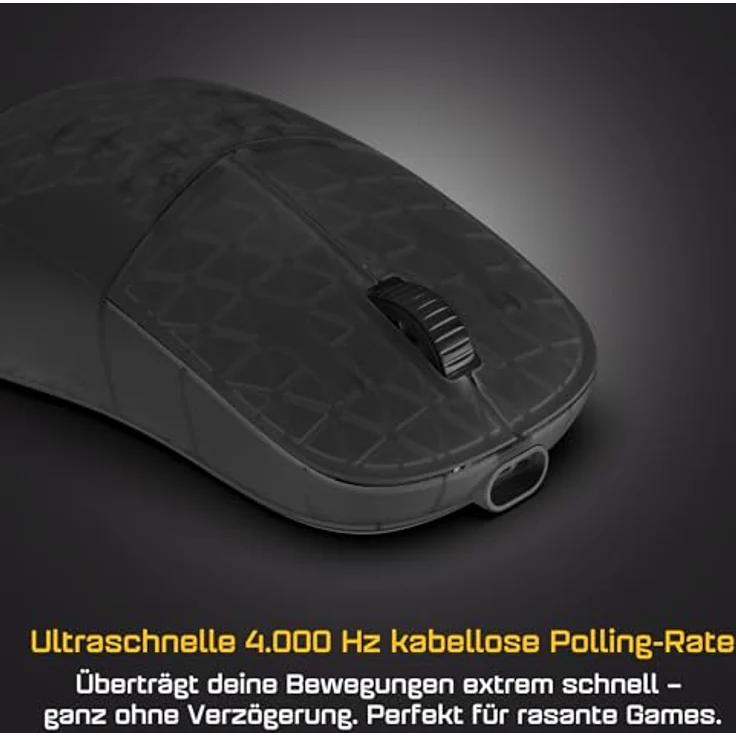 Endgame Gear XM2w 4K v2, Kabellose Gaming-Maus mit 4.000 Hz Polling-Rate und PixArt PAW3950 Sensor, Dark Frost – Bild 2