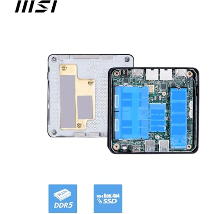 MSI Cubi NUC AI 1UMG-073AT, Business-PC mit kompakter Bauweise und effizientem Betriebssystem – Bild 4