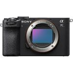 Sony Alpha 7C II | Spiegellose Vollformatkamera (kompakt, 33 MP, Echtzeit-Autofokus, 10 BPS, 4K Video, neigbarer LCD-Touchscreen) Schwarz