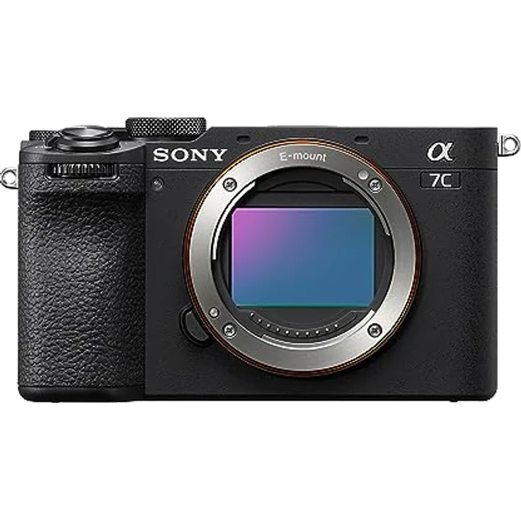 Sony Alpha 7C II | Spiegellose Vollformatkamera (kompakt, 33 MP, Echtzeit-Autofokus, 10 BPS, 4K Video, neigbarer LCD-Touchscreen) Schwarz
