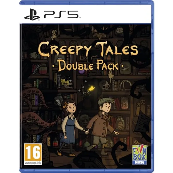 Funbox Media Creepy Tales Doppelpack, PS5 Videospiel mit zwei unheimlichen Abenteuern und interaktiven Entscheidungen