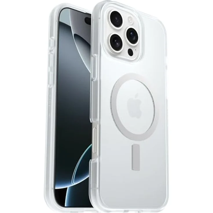 Otterbox Sleek Series MagSafe Hülle für iPhone 16 Pro Max, stoßfest, ultraschlank, transparent, getestet nach Militärstandard – Bild 1