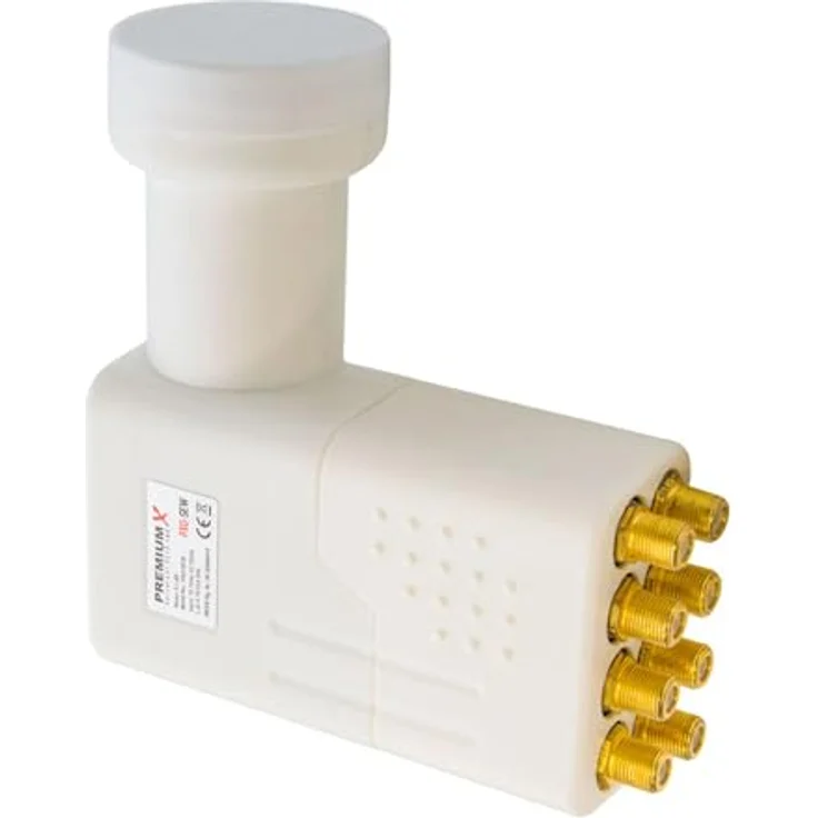 PremiumX SAT Anlage 100cm Aluminium Antenne, Octo LNB mit 16x F-Stecker, anthrazit – Bild 6