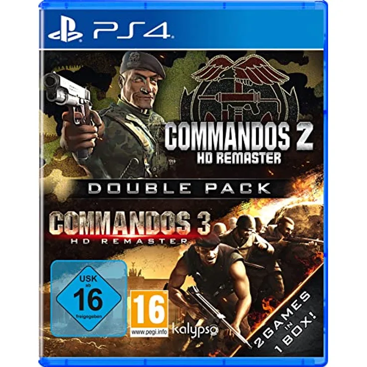 Commandos 2 & 3 - HD Remaster Double Pack (Playstation 4)