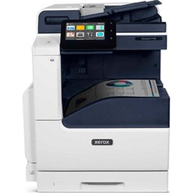 Xerox VersaLink C7130VDN, 3 in 1 Farblaser-Multifunktionsdrucker mit Duplexfunktion, 30 Seiten/Min, grau