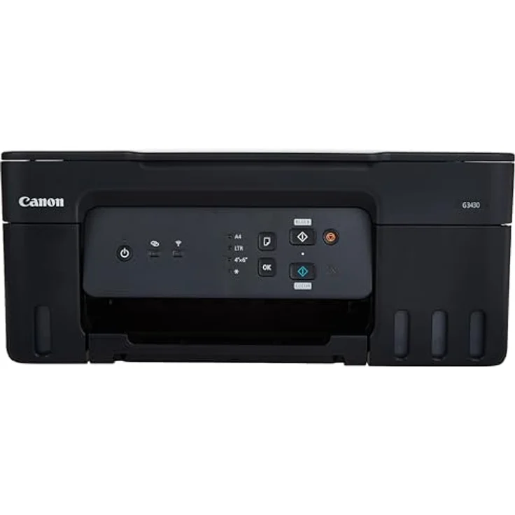 Canon PIXMA G3430 Tintenstrahl A4 (5989C009), nachfüllbare Tanks, einzelnes Tintenflaschen-Set, bis zu 4.600 Drucke, Schwarz – Bild 5