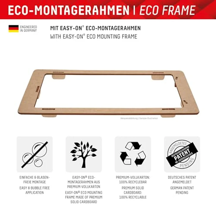 Displex Privacy Full Cover Panzerglas (10H) für Samsung Galaxy S24+, Eco-Montagerahmen, Privacy Filter, Tempered Glas, kratzer-resistente Schutzfolie, hüllenfreundlich – Bild 5