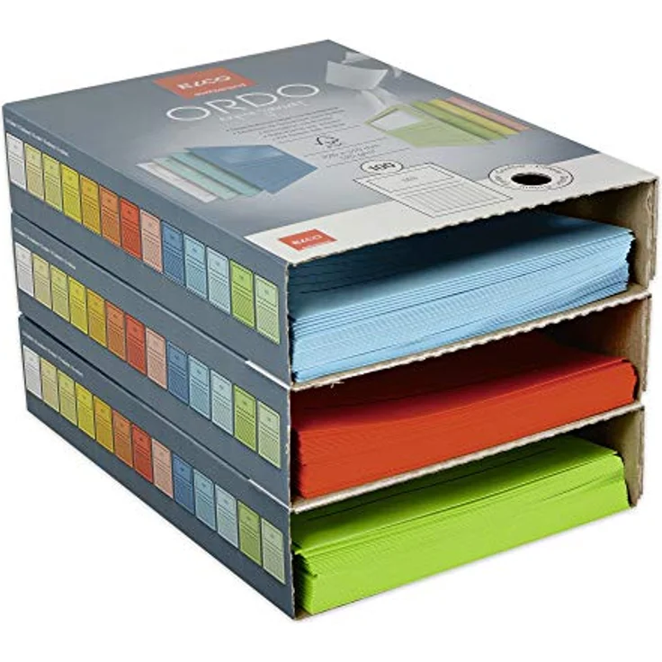 Generic Aktenordner Elco 29488 Ordo Classico Organisationsmappen 120g/m² 10 Farb - 100St. - DIN A4, dokumentenecht, farbsortiert – Bild 6