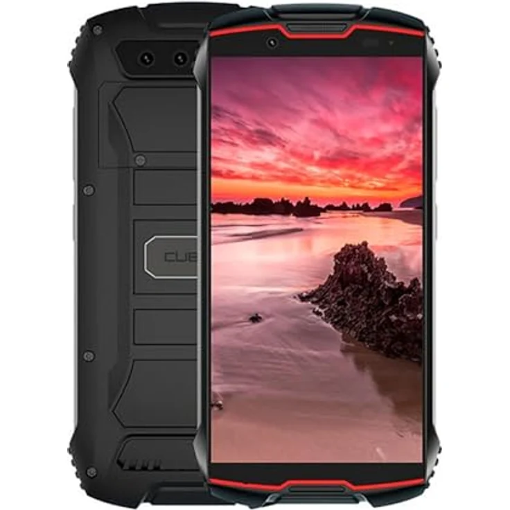 Cubot King Kong Mini 2 Smartphone 10,16cm (4 Zoll) IPS-Display, 32GB interner Speicher, 3GB RAM, Dual-SIM, Android 10, Rot – Bild 2