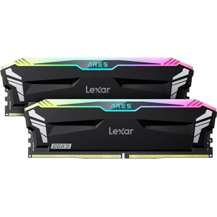 Lexar ARES RGB DDR5 Speichermodul 32 GB 2 x 16 GB 6400 MHz ECC – Bild 1